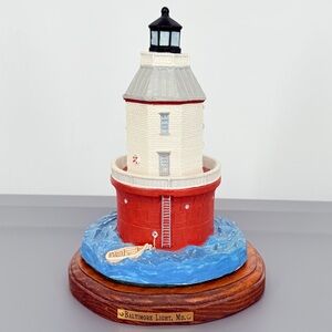 Jeff Komeylian Baltimore Lighthouse Maryland Dated 1994 Numbered‎ 0140